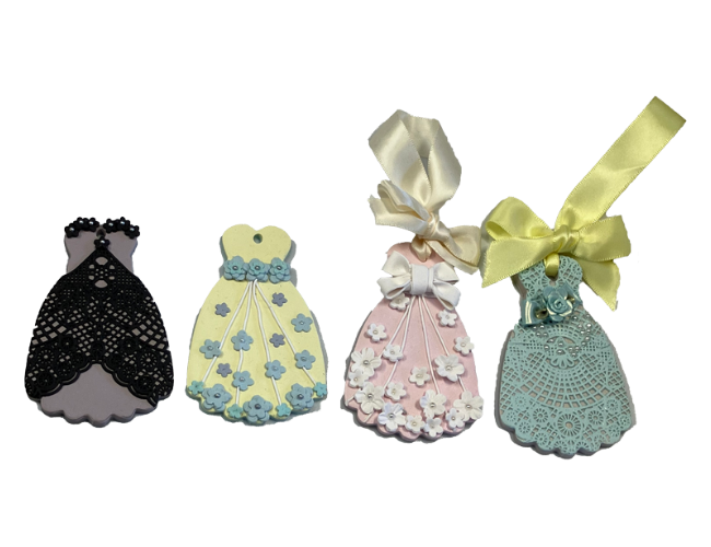 ハンドメイドサロンR＆K‗ドレスのクレイクチュール作品
