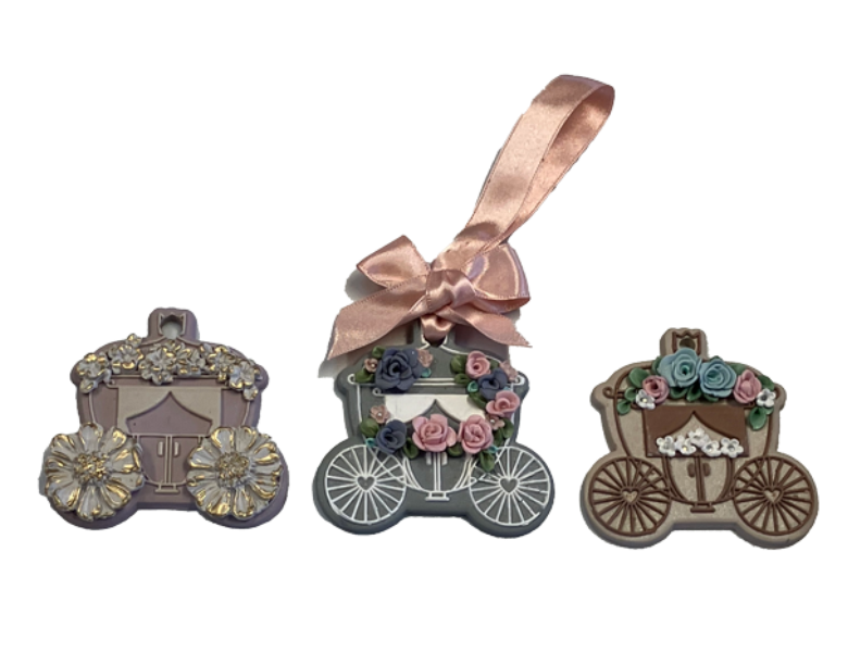 ハンドメイドサロンR＆K‗馬車のクレイクチュール作品