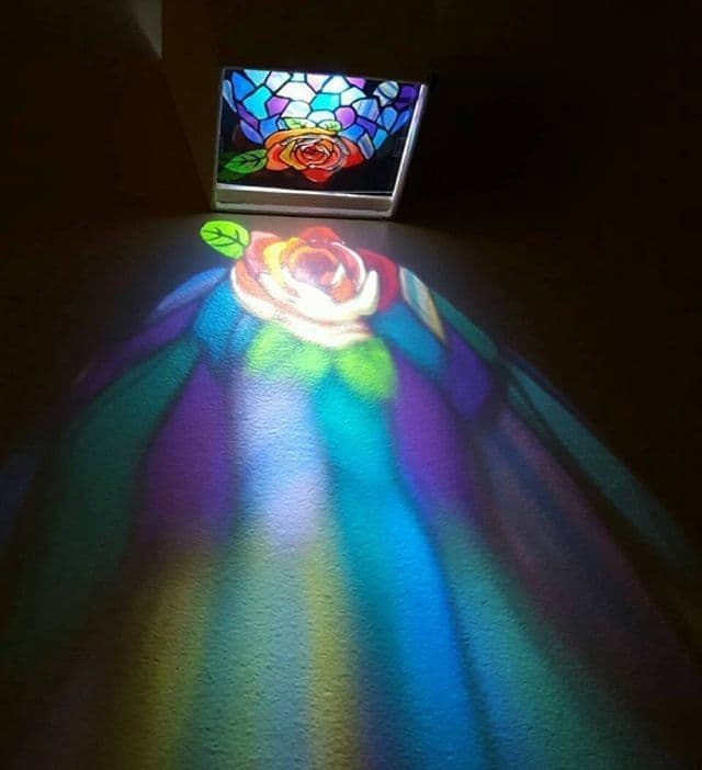 光を愉しむライティングアートの作品