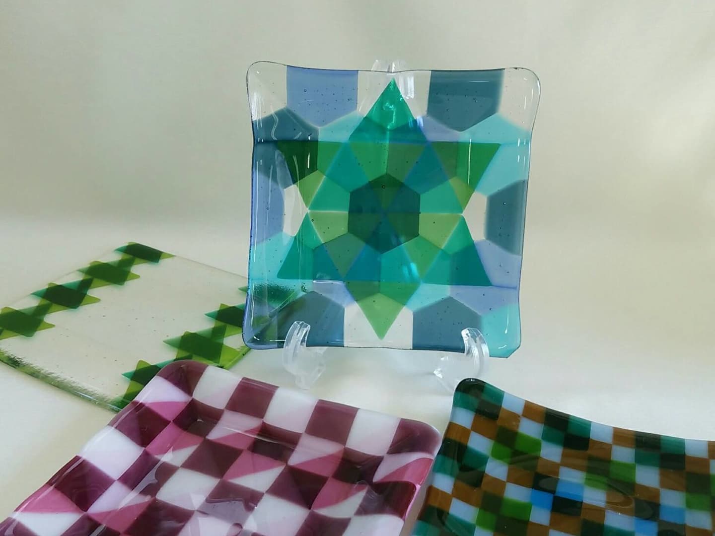 ガラスフュージングの作品