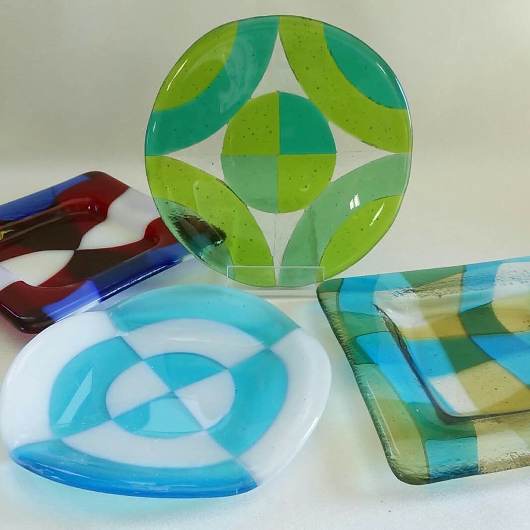 ガラスフュージングの作品