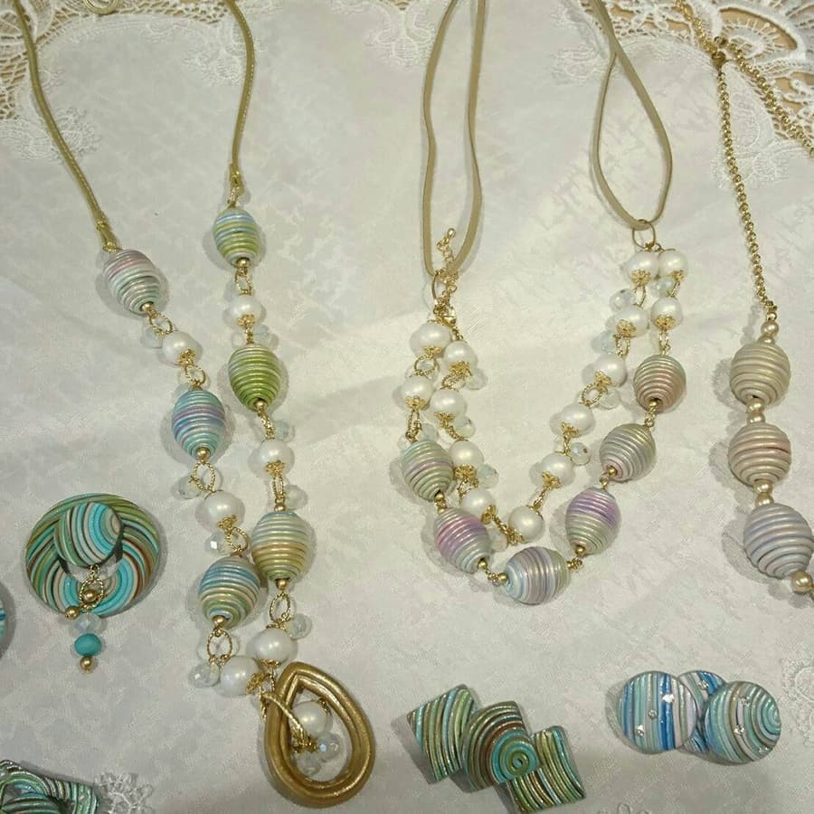 クレイクチュールのネックレスの作品