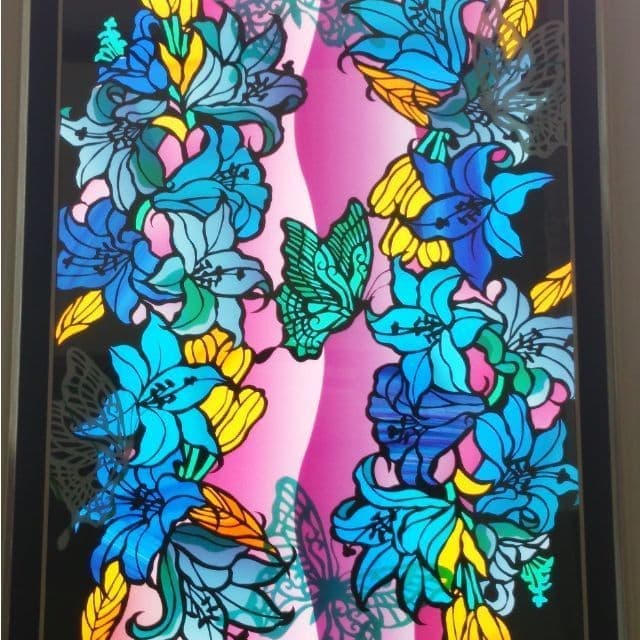 茨城県日立市ハンドメイドレッスン‗エレクトロフォーミングジュエリー天然石と葉っぱのネックレス