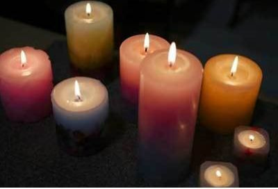 キャンドルの作品