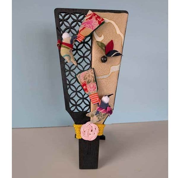 布クラフトのお正月飾りの作品