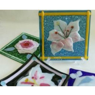 ガラスフュージングの作品