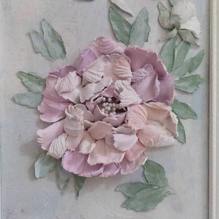 茨城県日立市ハンドメイドレッスン‗エレクトロフォーミングジュエリーお花の指輪の作品